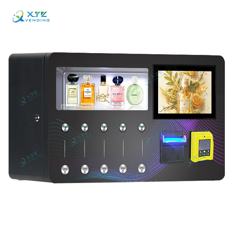 

XYZ Cosmetic Beauty Perfume Sprays Vending Machine Perfume Cologne Dispenser Vending Machine