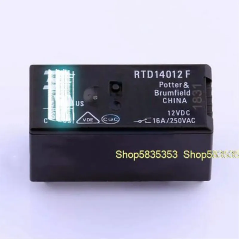 5PCS New RTD14012F 12VDC opens and closes 16A/250VAC