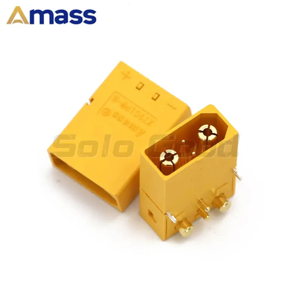 5 Stück amass xt90ipw horizontaler Hochstrom-Flugzeug anschluss mit Signals tift