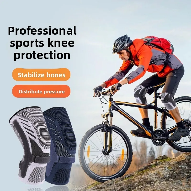 Breathable Lightweight Running Knee Pads for Men Women with Patella Support Joint Protective Gear Cycling Fitness Training