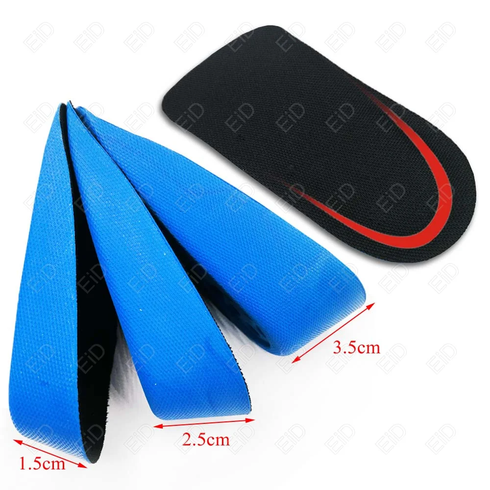2-4cm Heightening Insole Invisible Unisex Women Heighten Insert Cushion Pads EVA Lifting Insole Heel Arch Support Taller Cushion