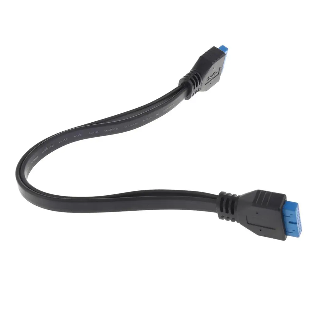 USB Extension Cable 20pin to 20pin Female to Female Motherboard Expander High Speed for Computer Mainboard