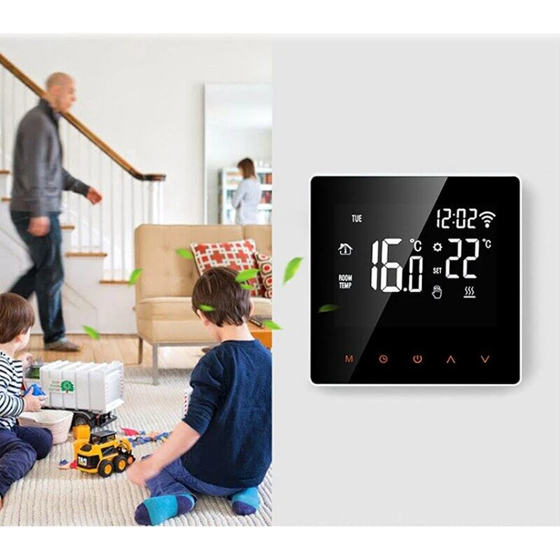 3A Tuya Smart Life Wifi أداة تحكم في درجة الحرارة بالترموستات الكهربائية لتدفئة الأرضية غلاية المياه/الغاز لجوجل هوم أليكسا