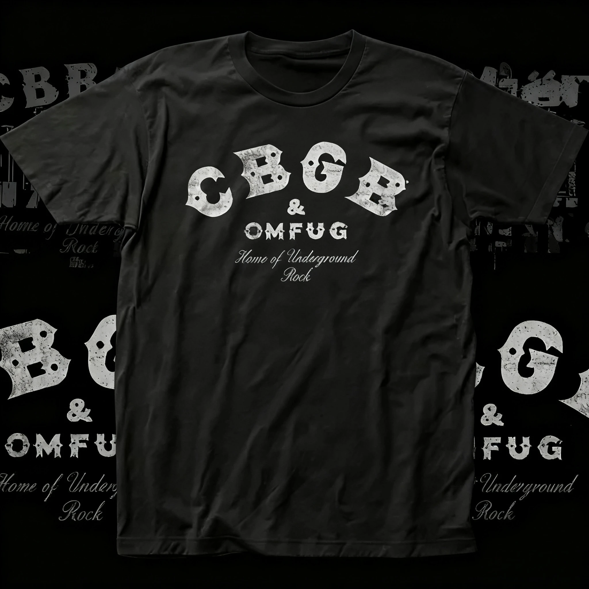 2025 الصيف ريترو 90 'S CBGB الفرقة نمط تي شيرت الرجال الهيب هوب الموسيقى القطن قصير الأكمام بلوزة فضفاضة غير رسمية