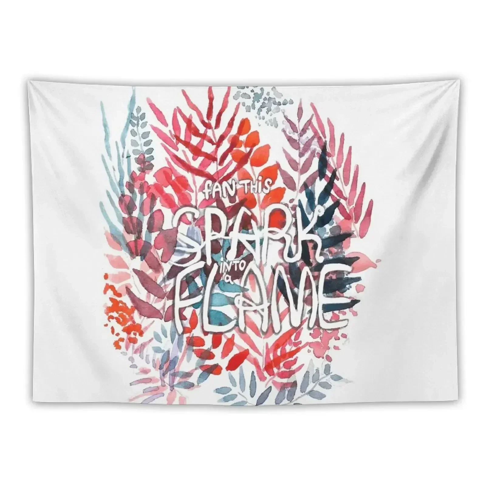 

Spark into a Flame Tapestry Bedroom Decoration Luxury Living Room Decoration Tapestry