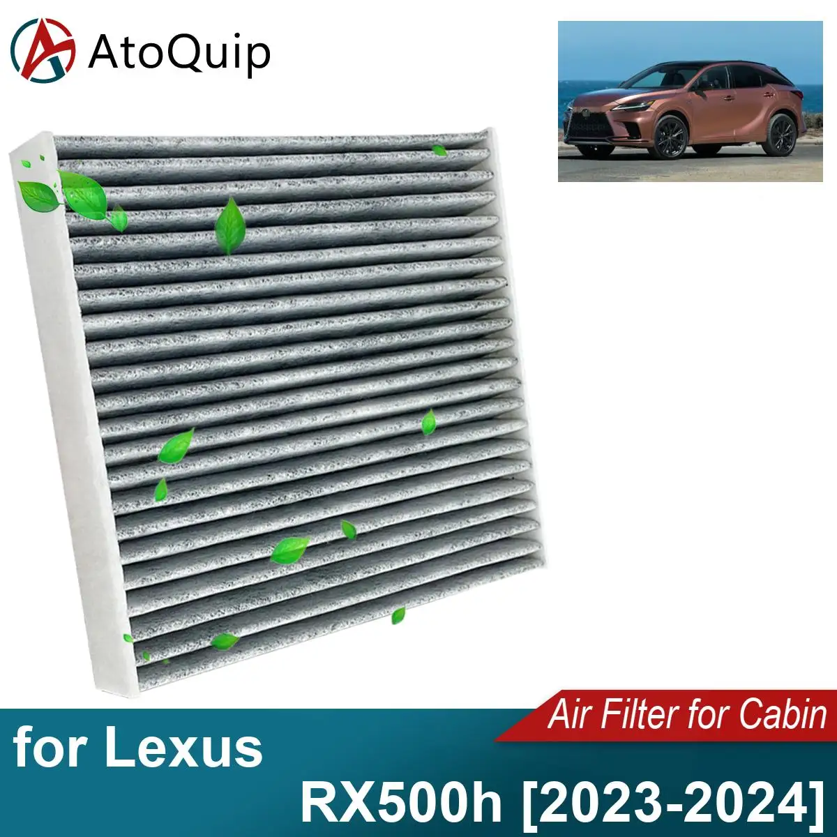 CF12157 Car Air Filter Element Suit for Lexus RX500h 2023-2024 87139-0E040 87139-0R030 87139-26010 87139-28020 87139-48050