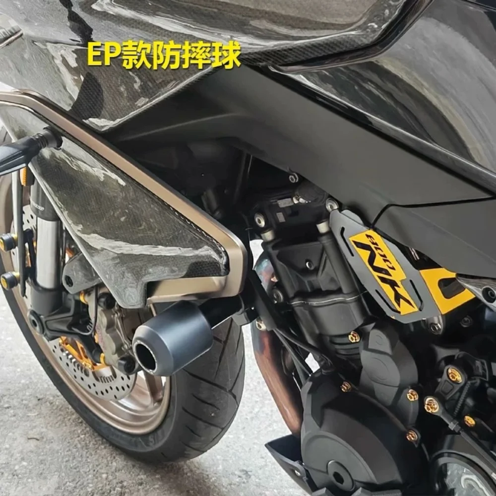 ل CFMOTO 800 NK المضادة للسقوط الكرة الجسم الوفير المضادة للسقوط شريط حماية المحرك الملحقات ل cf موتو nk 800 Nk #1