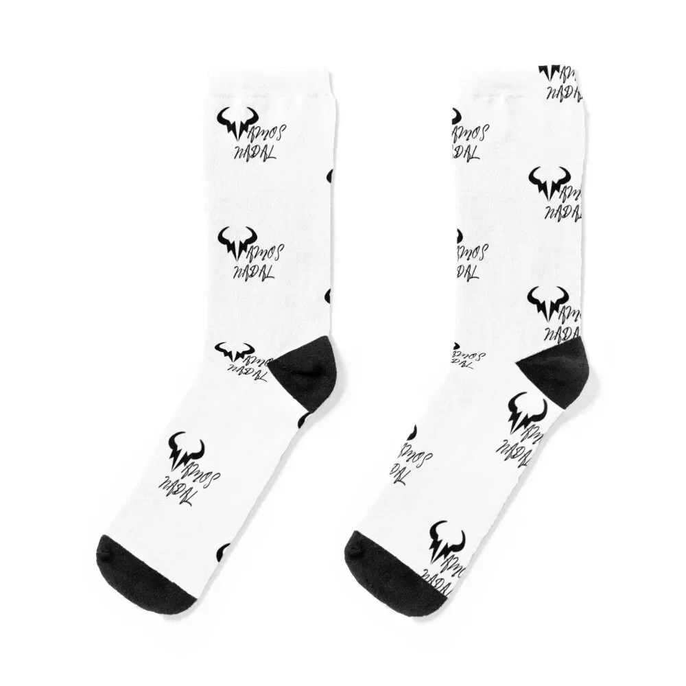 

VAMOS NADAL (RAFA NADAL) Socks Stockings compression anti slip football Run Socks For Women Men's