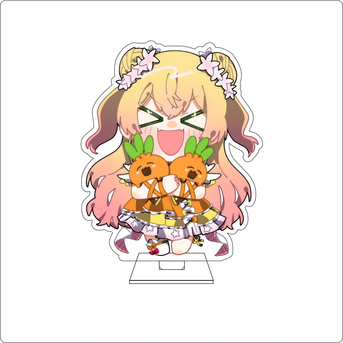 10CM Anime Hololive Cosplay Cute Acrylic Figure Stand Plate Robocosan Tokino Sora Ornaments Gifts view 5