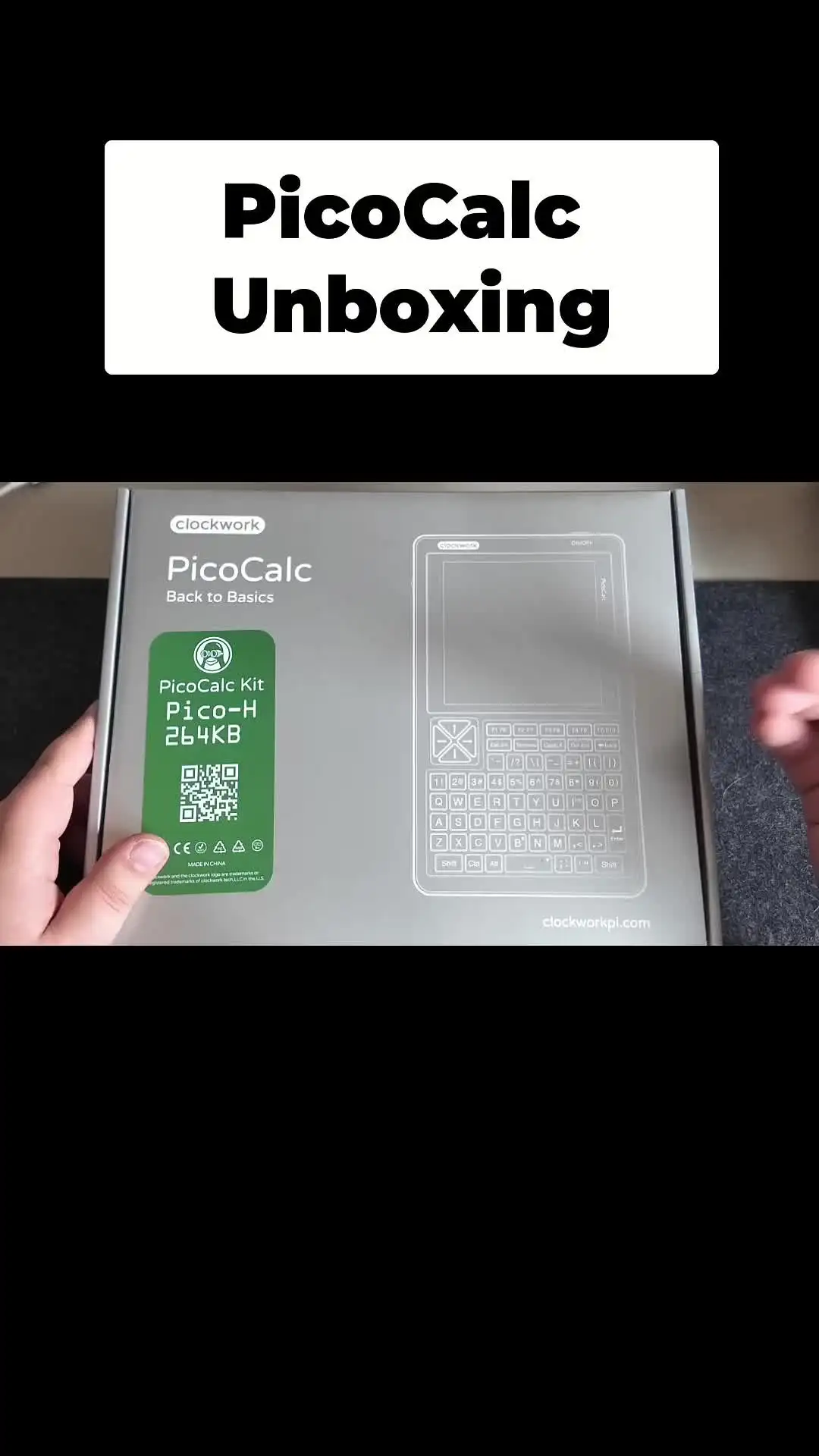 2025年版 新型 Clockwork PicoCalc キット Pico-H 264KB ClockworkPi