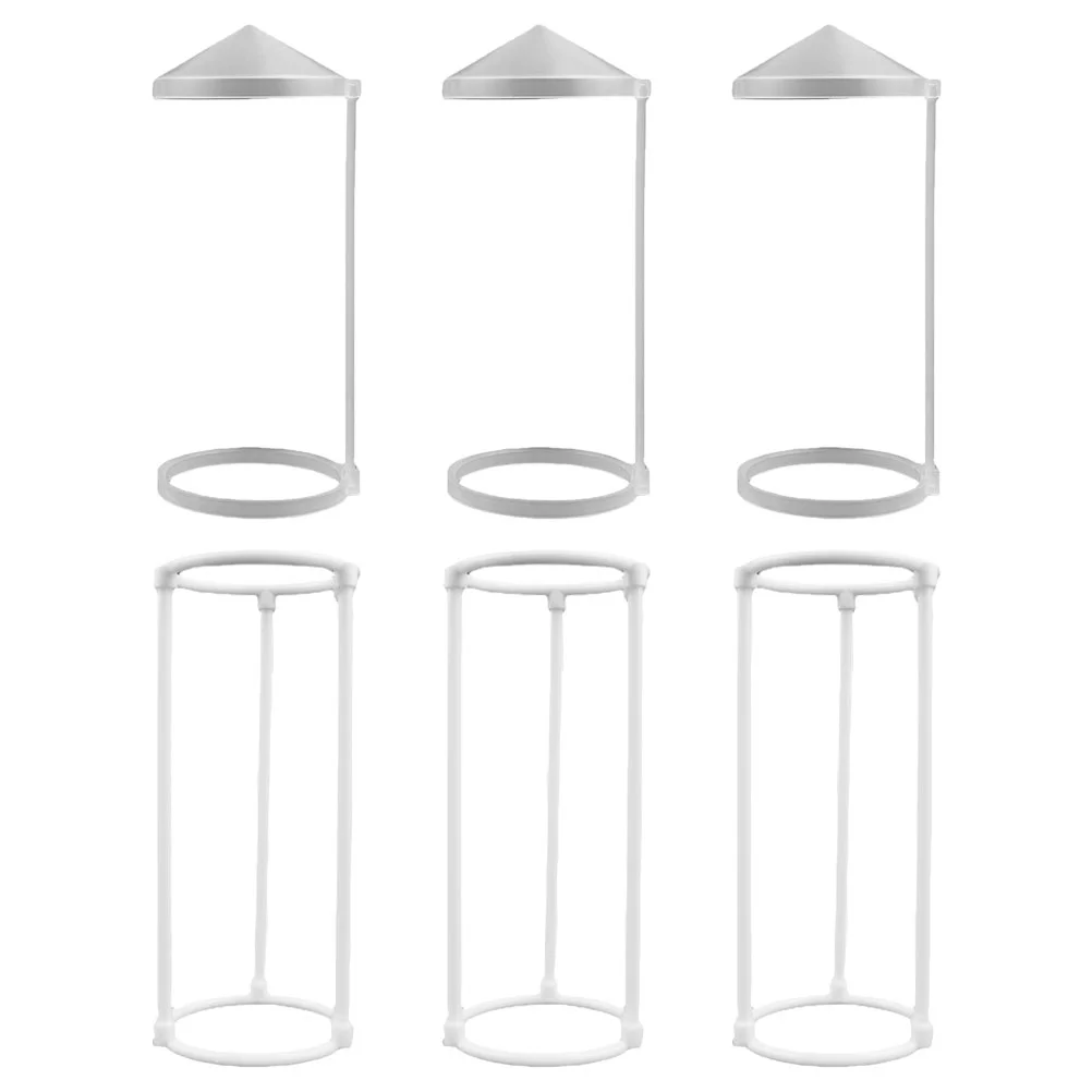 3 Sets Small Atomizer Holder Portable Humidifier Humidifer Air Shield Splash Guard for Rockery Plastic