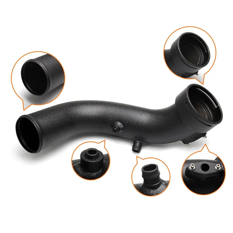 

Ingenious-Aluminum Air Intake Turbo Charge Pipe For BMW N55 M135I N55 M235I 2012-2016 Replacement