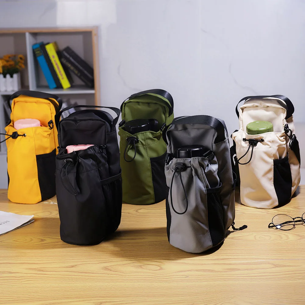 Bolsa de ginástica magnética, alça magnética, suporte para garrafa, bolsa crossbody, bolsa de ginástica para homens e mulheres