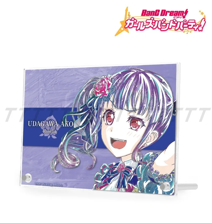 Game Acrylic Stand Doll Anime Shirokane Rinko Kurata Mashiro Tsurumaki Kokoro Figure Model Plate Cosplay Toy Gift