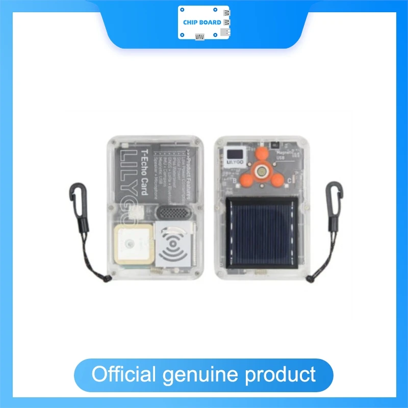 T-Echo Card NRF52840 Bluetooth 5 Wireless Module, 1MB Flash 256KB RAM, Thread Zigbee NFC Mesh ANT 802.15.4 Development Board