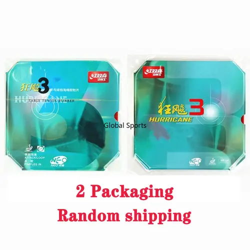 Imagen 2 del producto Original DHS Hurricane 3 NEO HURRICANE 3 tenis de mesa goma Hurricane-3 Pips-in Original DHS Ping Pong esponja