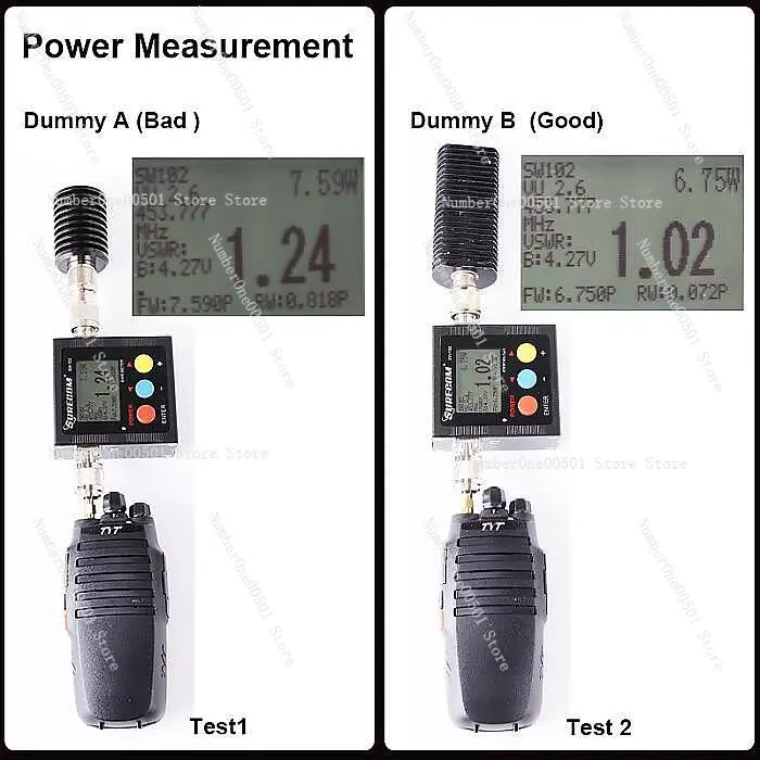 Standing Wave Meter SW-102 Intercom Test Antenna Standing Wave Power Radio Measuring Instrument Digital Display Frequency Meter