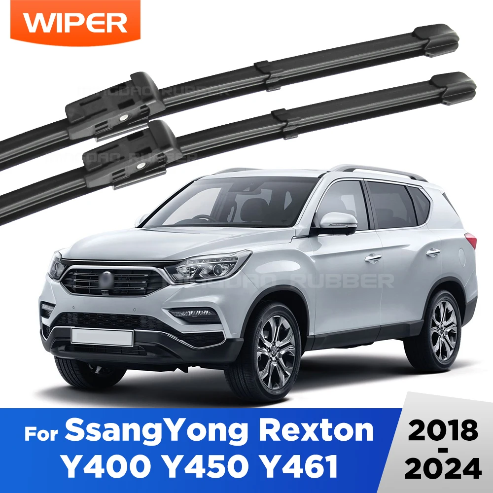 

Тихие и всесезонные передние щетки стеклоочистителя для SsangYong Rexton Y400 Y450 Y461 2018-2024 CREATROAD дворники 26 "20"