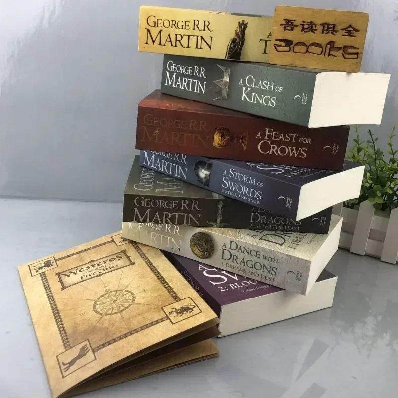 English A Song of Ice and Fire Complete Set of 7 Books in English