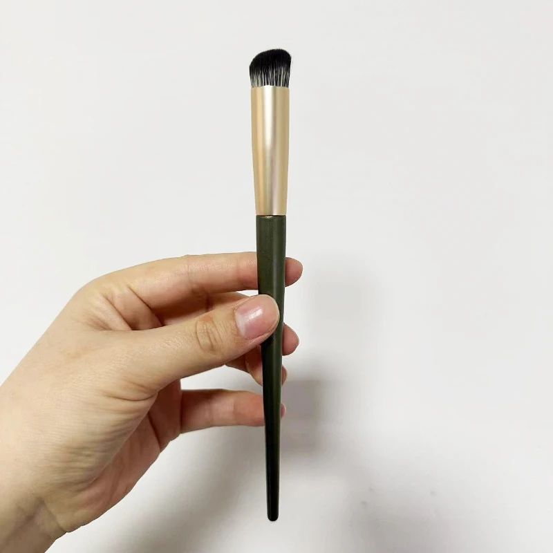 ディテールブラシ 指腹ノーズコンタリングコンシーラーブラシ コンターフェイスルースパウダーブラシ ポータブルメイクアップブラッシュビューティーツール