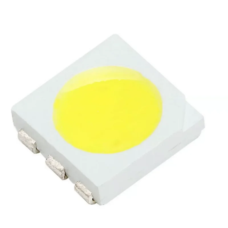 100Pcs 5050 SMD LED Diode Chip 0.2W Warm White Red Green Blue Yellow Orange UV Purple Pink RGB DIY PCB Lamp Light Beads Emitting