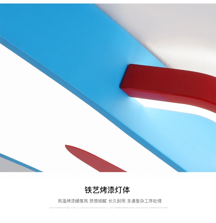 أضواء السقف الصواريخ الكرتونية الإبداعية للأطفال ديكور غرفة نوم طفل بنين الأطفال مصباح السقف الحضانة ضوء السقف أدى الإضاءة