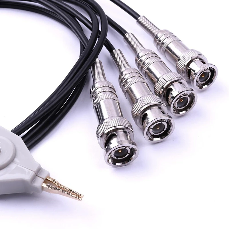 600-700MM LCR Meter Test Leads Clip Terminal Kelvin Line LCR Meter Test Leads Clip