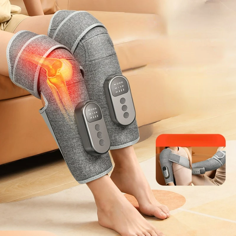 Leg Knee Massagers, Knee Support Joint Pain Hot Compress Knee Pads, Old Warm Old Cold Leg Physiotherapy Moxibustion Kneelet