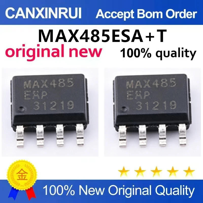 （5pcs-10pcs）Original genuine patch MAX485ESA+T SOIC-8 transceiver chip