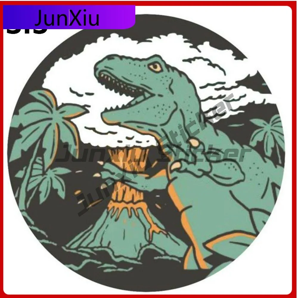 

Dinosaur Island Truck Sticker Decal Souvenir Cute Waterproof Vinyl Decoration Car Laptop Window Bumper