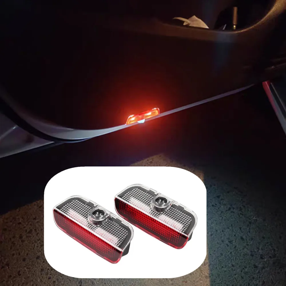 

2 шт. для VW Passat B6 B7 B8 B9 Touareg Golf 5 6 7 Jetta MK6 MK7 GTI R: Светодиодные проекционные фонари-проекторы на двери автомобиля (приветственный свет, эффект «Ghost Shadow»), аксессуары