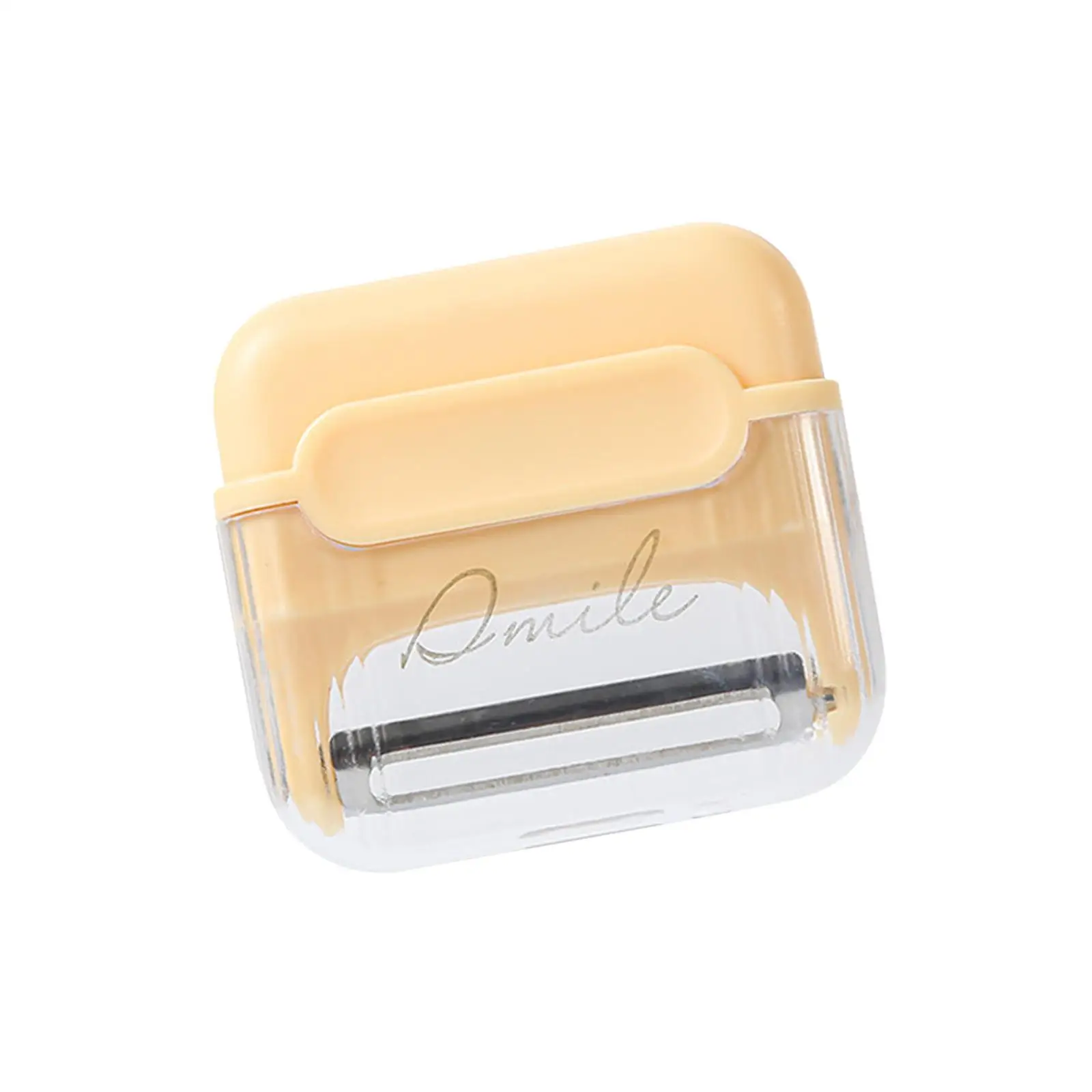 Portable Fruit and Vegetable Peeler with Seamless Fit Dual Blade ABS Plastic Scraper Kitchen Gadget for Home Picnic Carrot