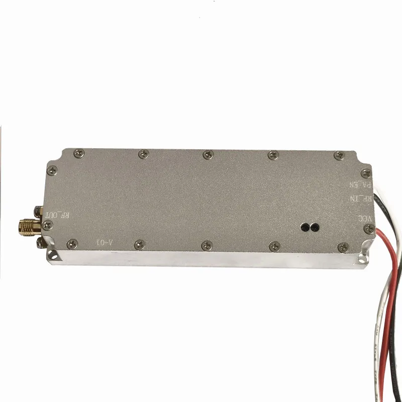 Módulo GaN de 50W, amplificador de potencia RF, componentes de defensa para aviones de baja altitud, compatible con personalizati 700-820MHZ, 800-920MHZ, 900-1050MHZ