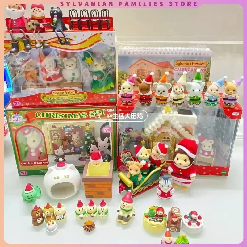 Originele Sylvanian Families sleutelhanger kleding Sorpresa meubelfiguren Houes Accesorios familiespeelgoed uitverkocht Kerstmis