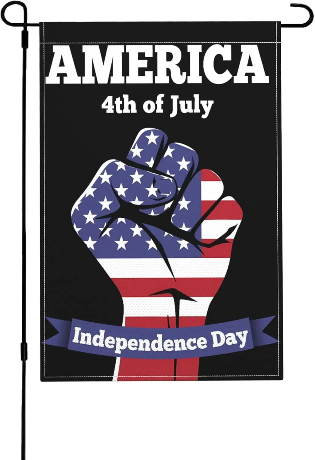 Happy 4th of July Flag 12x18 Independence Day Patriotic America Garden Flags Double Sided Burlap Yard Signs IIK AAL HHM WZZ yyi
