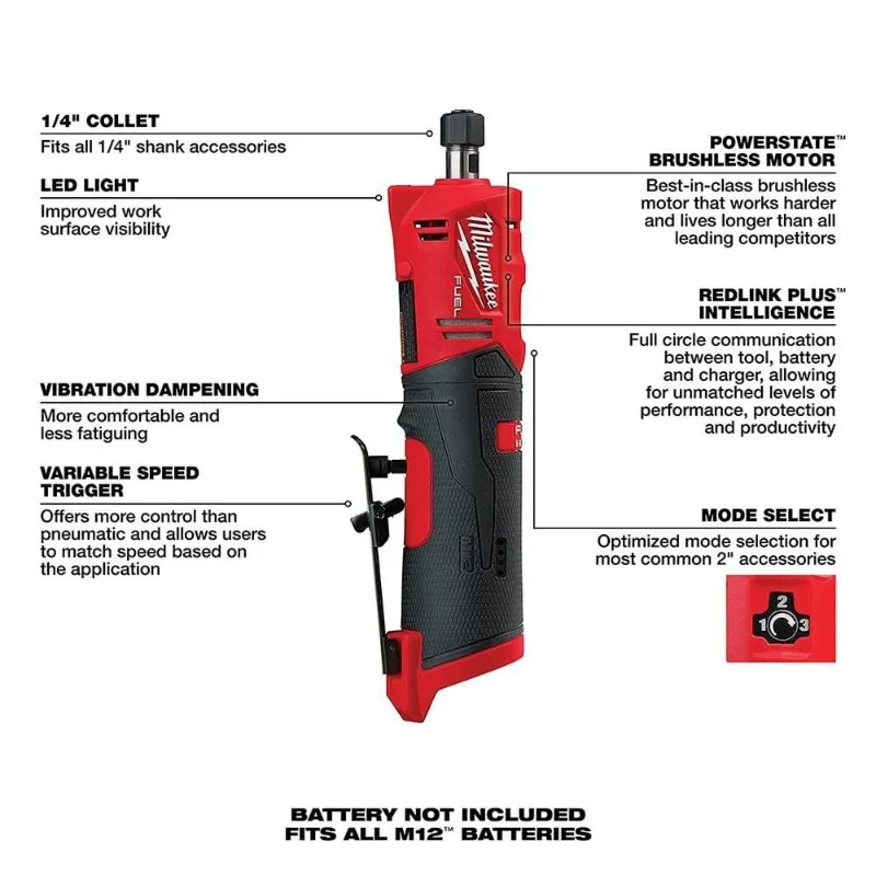 Milwaukee M12 FDGS/2486 M12 FUEL™ 1/4\