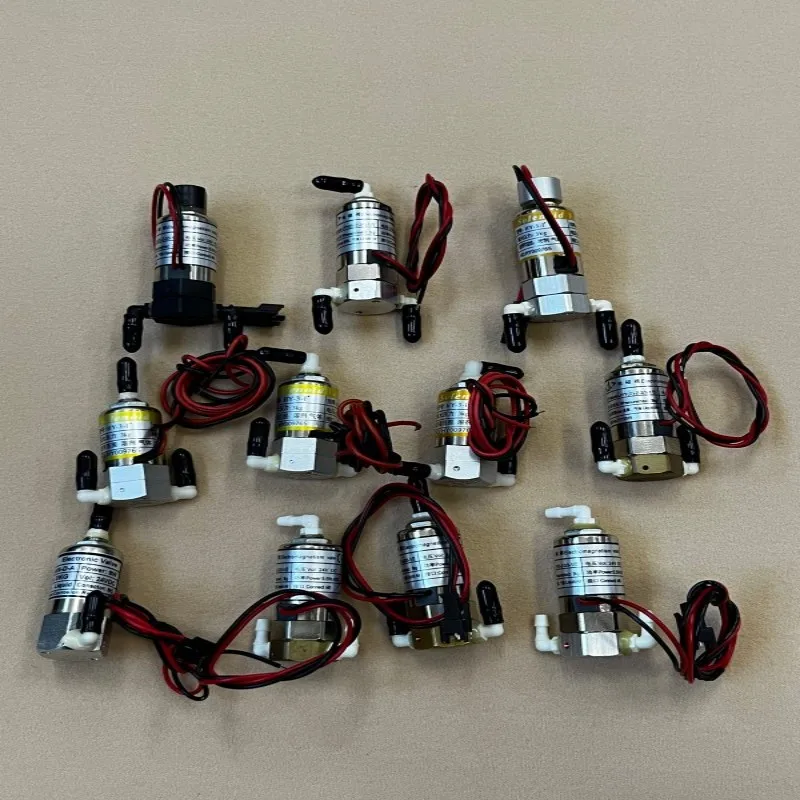 JYY(D)-Z-2/3-II 3‑Way Solenoid Valve DC24V 5.5W Straight Bend Ink Valve for Large Format Inkjet Solvent UV Printer Infiniti Allw