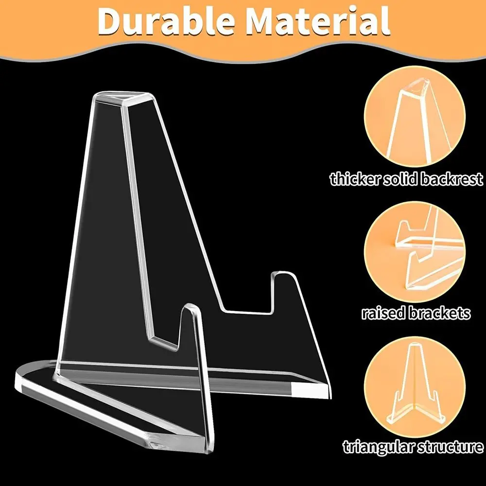 Accessories Arcylic Card Display Stand Transparent Durable Graded Card Display Universal Display Easels