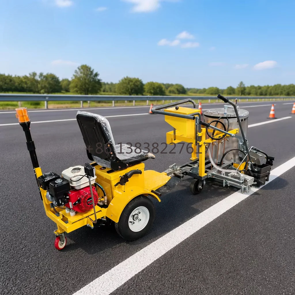Line Driver High Operating Efficiency Road Marking Machine Line Striping Machine