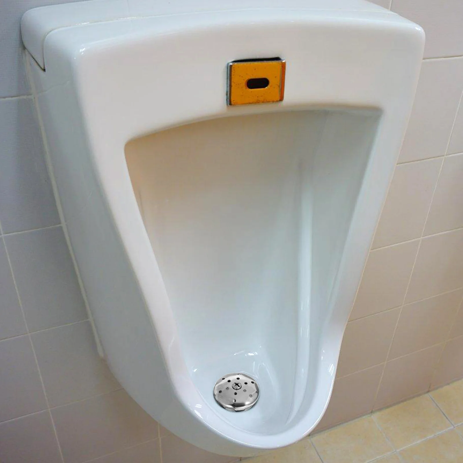 

Urinal Drain Outlet Component Stainless Steel Plastic Efficient Drainage For Public Restrooms Easy Maintenance Waste Pipe