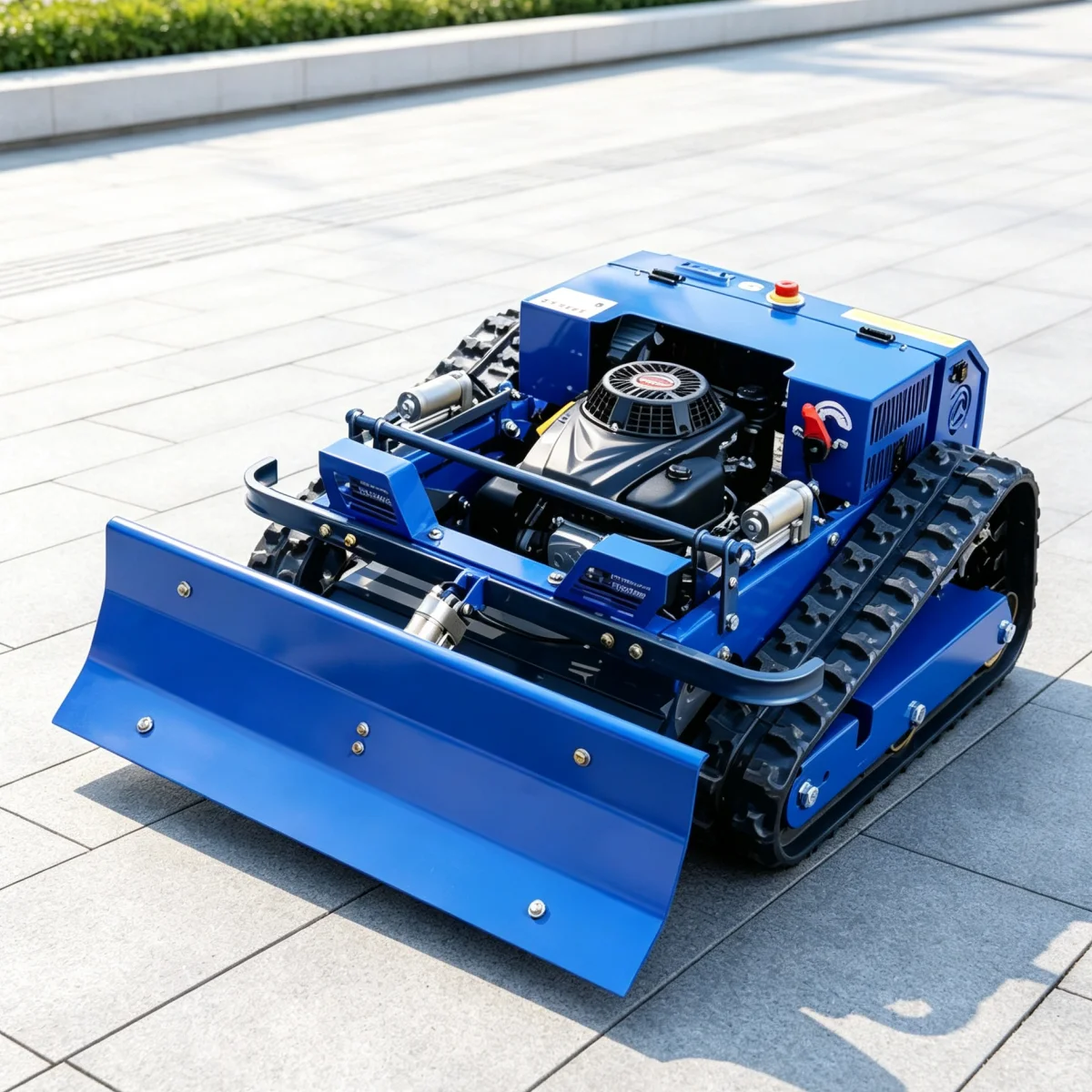 Customized Heavy Duty Remote Control Flail Mower Lawn Mower For Thick Wild Grass remote control lawn mower
