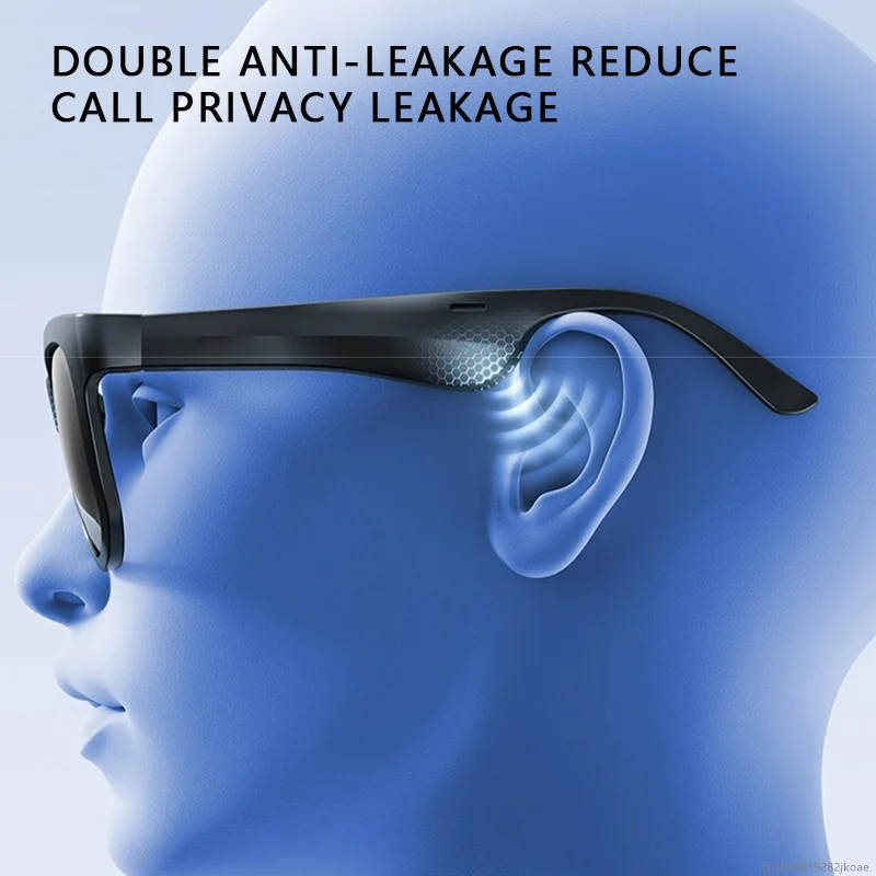 OVO-1 gafas inteligentes auriculares con traductor AI manos libres llamadas de música Audio gafas de sol auriculares para deportes al aire libre Larga modo de reposo