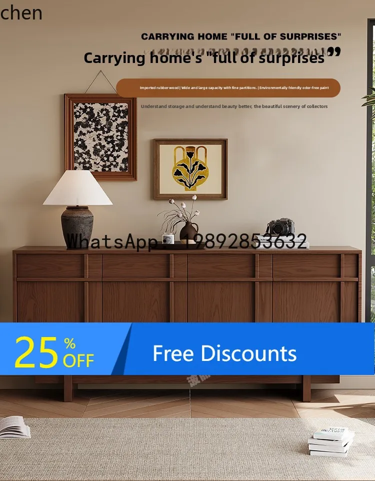 

medium and ancient style cabinet small apartment high style retro dining side retro storage chest decorative cabinet