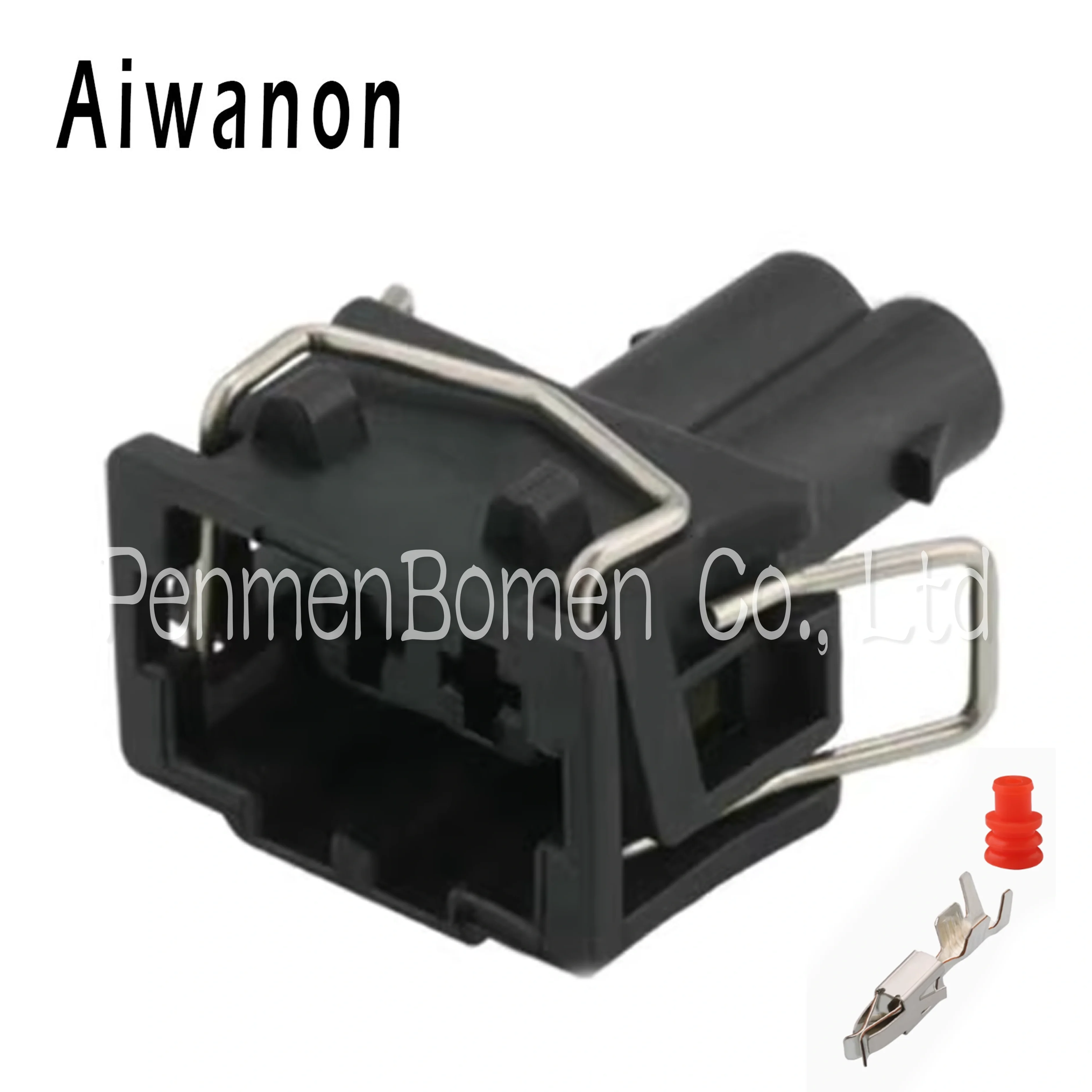 

1 Set 2 Pin Auto 3.5mm Turning Lamp Holder Plug Wire Harness Car Male Waterproof Electronic Connector With Cable For 357972752