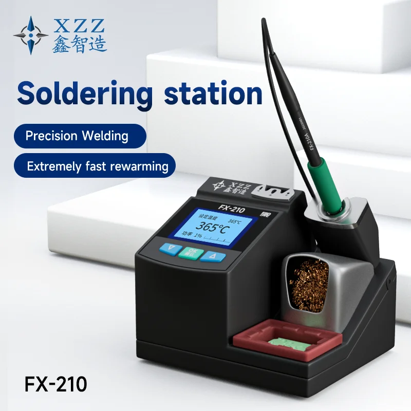 xinzhizhao FX210 soldering station 2 seconds to heat up to 350° C210 handle to control temperature soldering rework station