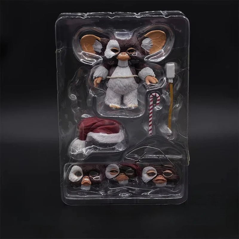 15cm 크리스마스 버전 엘프 움직이는 눈알 액션 피규어 레트로 고무 호러 피규어 장난감 모델 크리스마스 생일 선물