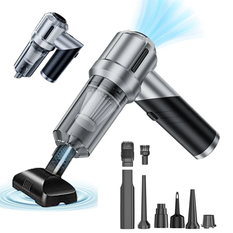 

Handheld Car Vacuum Cordless Foldable Car Vacuum With Brushless Motor Hand Car Vacuum Cleaner And Air Duster