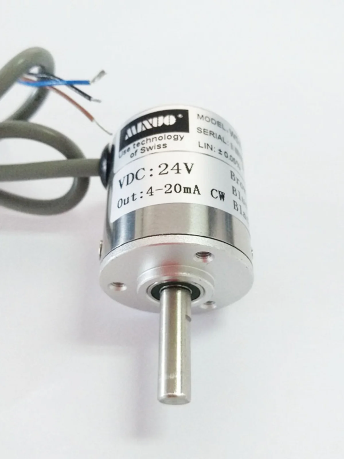 WDA-360-BA High Precision Non-contact Angular Displacement No Touchpoint Rotary Potentiometer Hall Angle Sensor