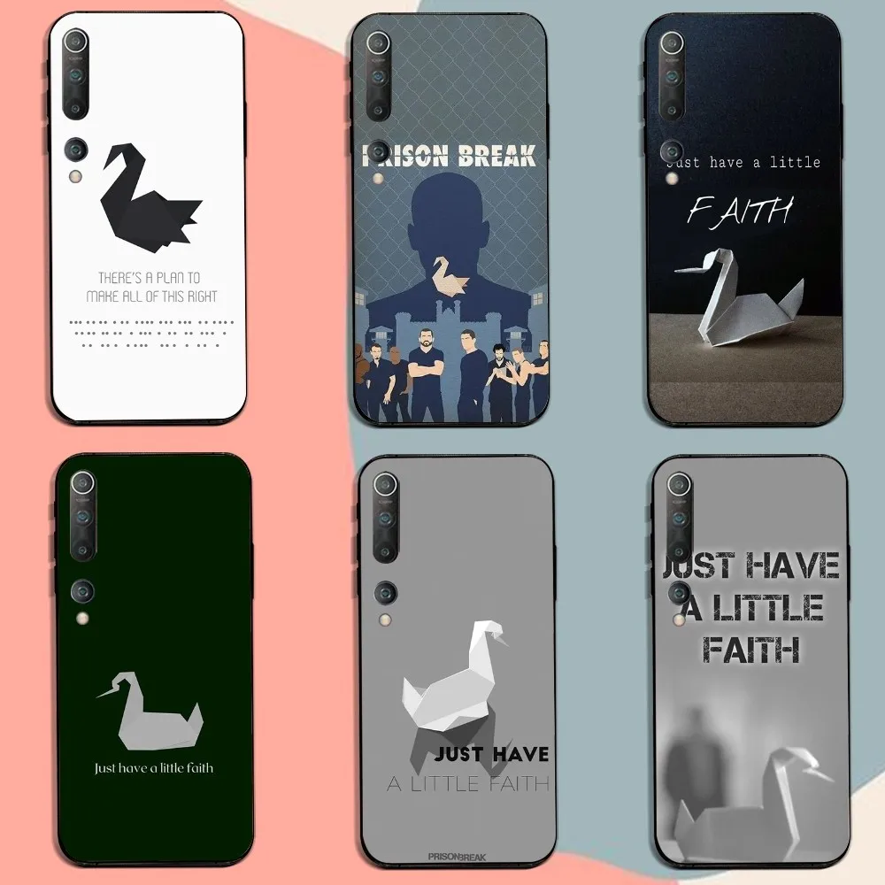 Prison Break Phone Case For Xiaomi 11 Redmi Note 11 5G 8T 9A 9 10T Note8Pro Note9 12SUltra Black Case