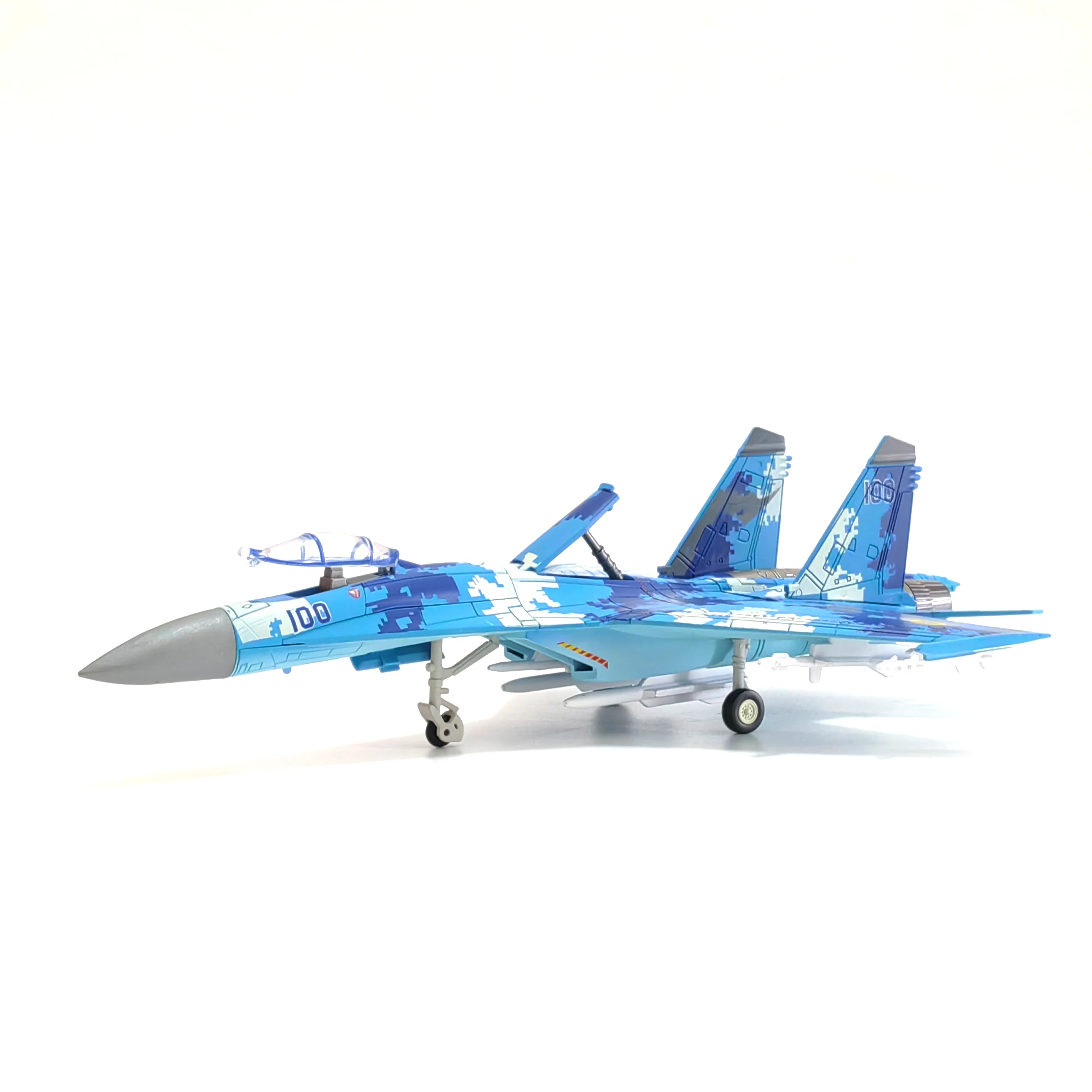 SU-57S F-14 SU-25 Montage-Simulationsmodell aus Kunststoff Kampfflugzeug Militärisches Ausstellungsmodell Kreatives Geschenk – Detail 37